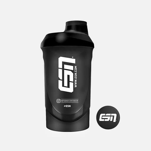 ESN (Elite Sports Nutrition) - Shaker, 600 ml, Schwarz