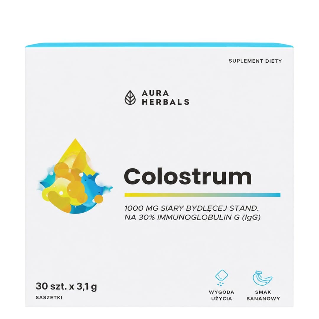 Aura Herbals - Colostrum - 30 påsar x 3.1g