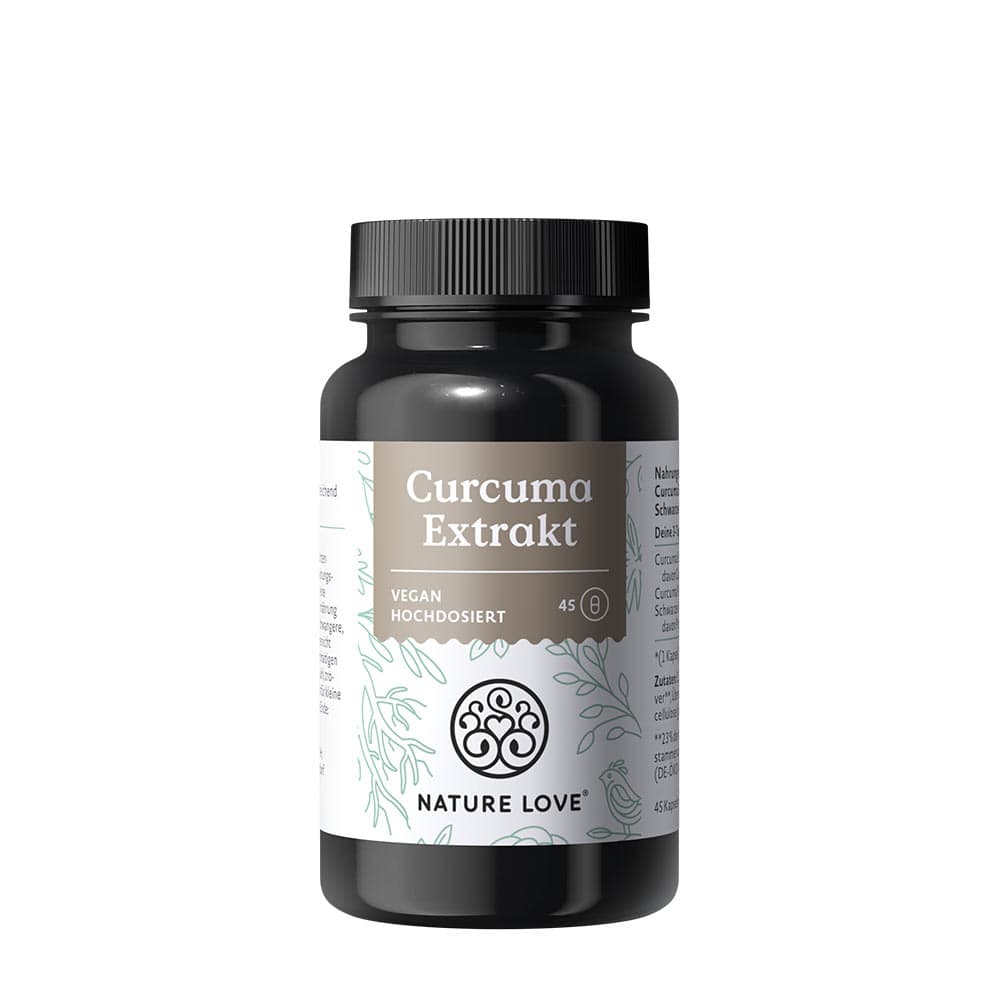 Nature Love Turmeric Extract 45 kapslar