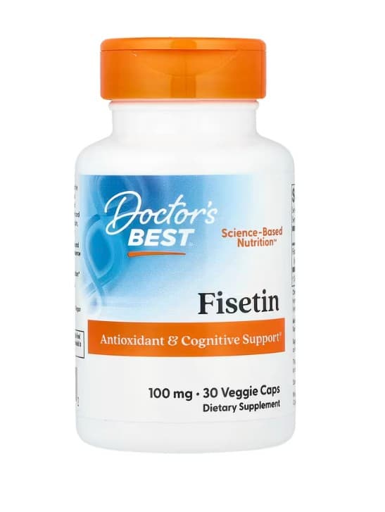 Doctor's Best Fisetin With Novusetin 100 mg - 30 vegetariska kapslar