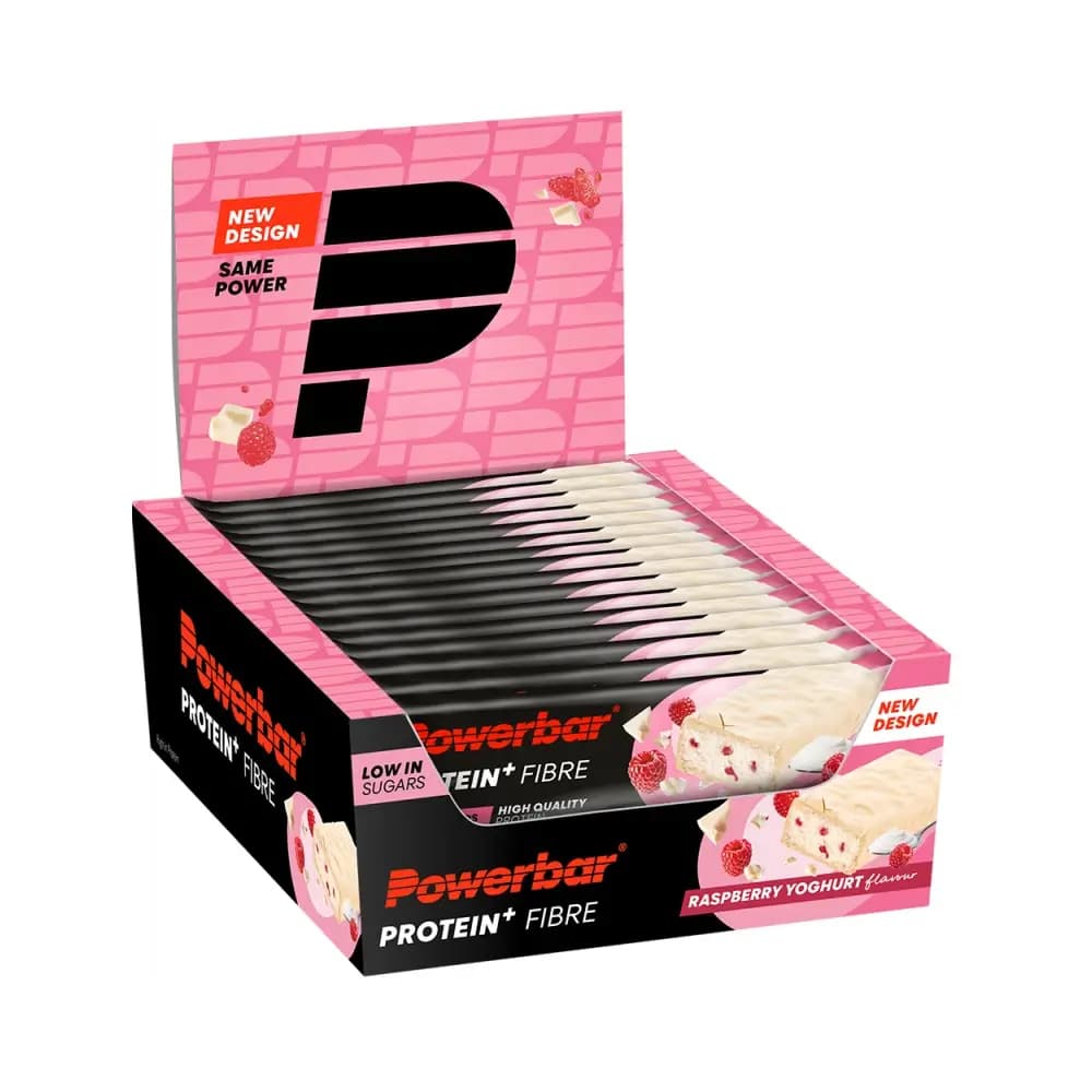 Powerbar Protein Plus Fibre Bar Raspberry Yogurt 35g – Powerbar opakowanie