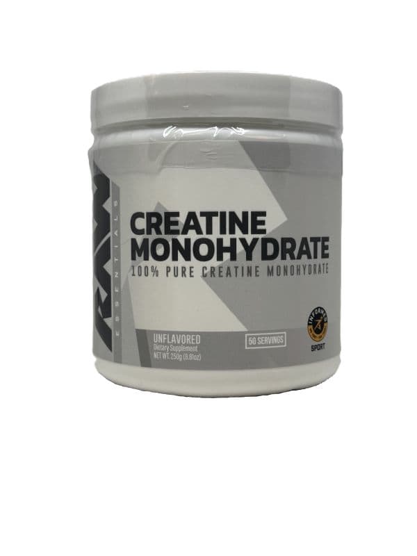 Raw Nutrition - Creatina Monohidratada Essencial – Raw Nutrition embalagem