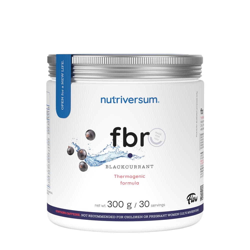 Nutriversum FBR Schwarze Johannisbeere 300g Pulver – Nutriversum Verpackung