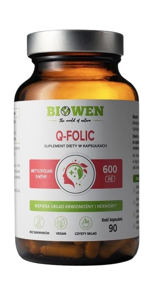 Biowen - Q-Folic - 90 kapslar