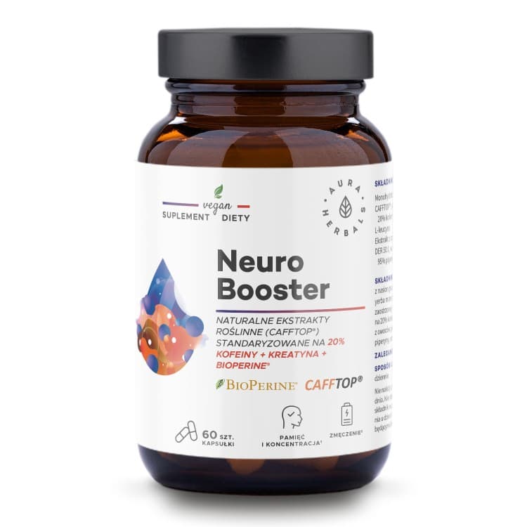 Aura Herbals Neuro Booster – 60 kapslar