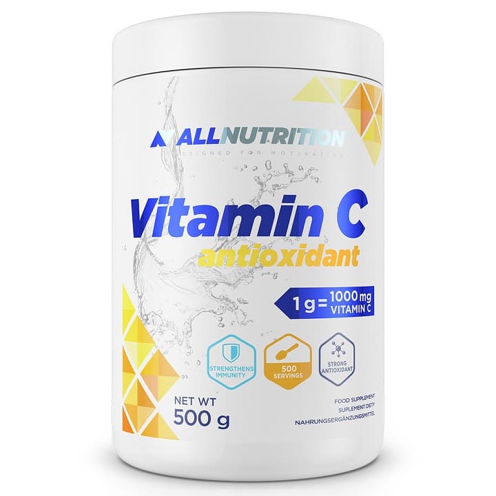 Allnutrition Vitamin C Antioxidant 500g poudre – Allnutrition emballage