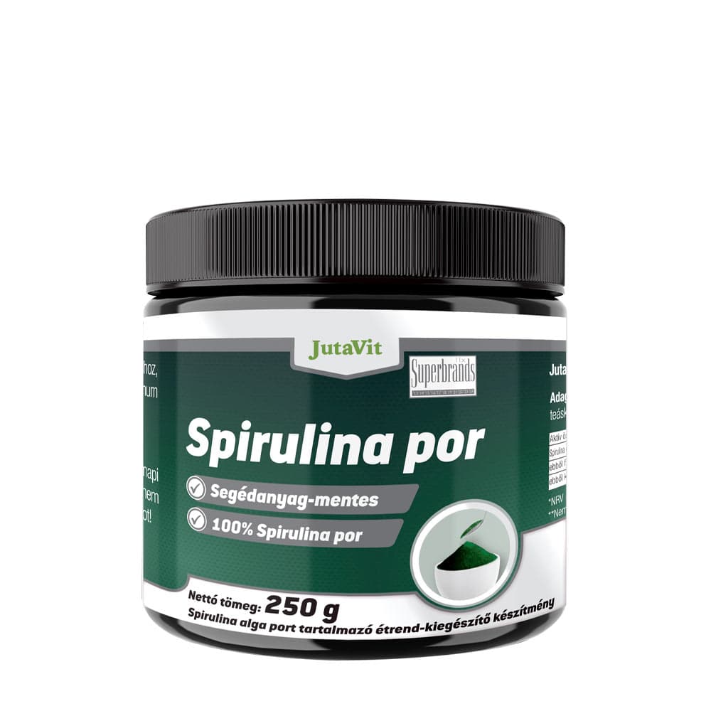 Jutavit Spirulina Polvere 250 g – Jutavit confezione