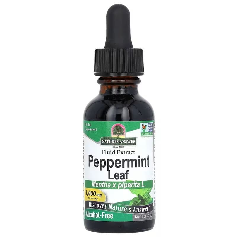 Nature's Answer Peppermint Leaf Ekstrakt płynny 30ml – Nature's Answer opakowanie
