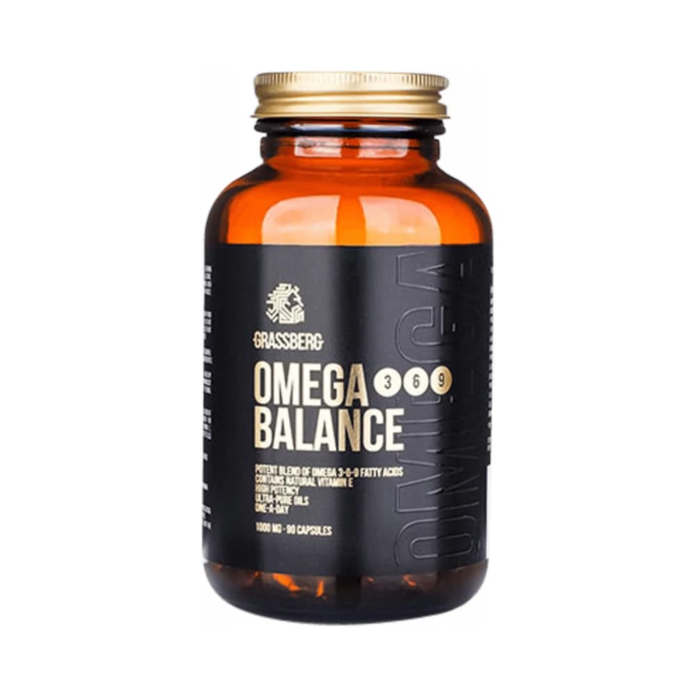 Grassberg - Omega 3-6-9 Balance - Bezsmakowy – Grassberg opakowanie