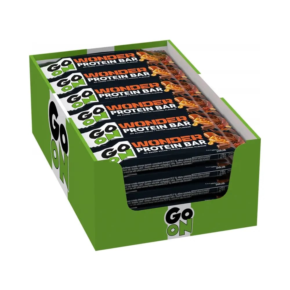 Go On Nutrition - Wonder Protein Bar (24x45g) - Salted Caramel