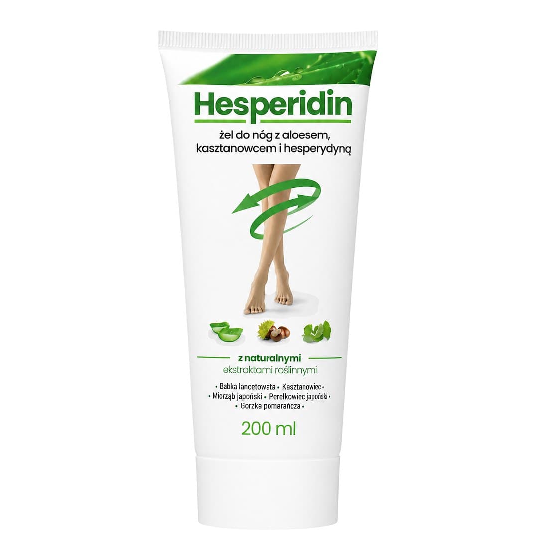 HESPERIDIN Żel med aloe, hästkastanj och hesperidin 200ml | GOLDFARMEX