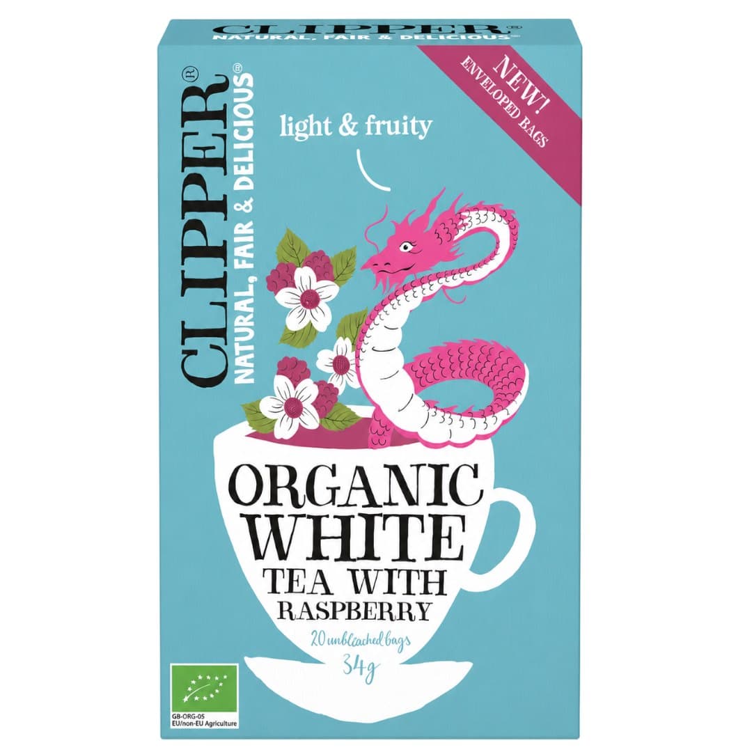 CLIPPER - Organic White Tea – CLIPPER packaging