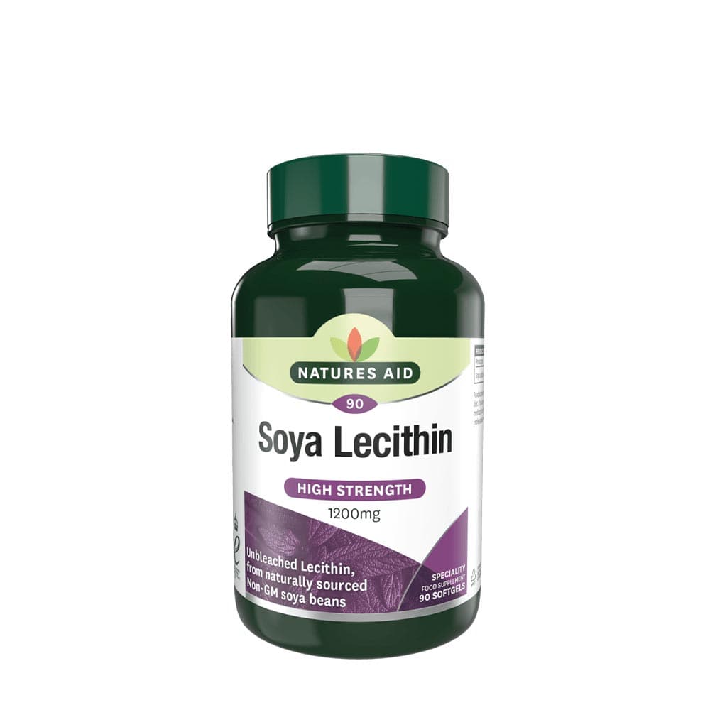 Natures Aid Sojalecithine 1200 mg - 90 zachte capsules