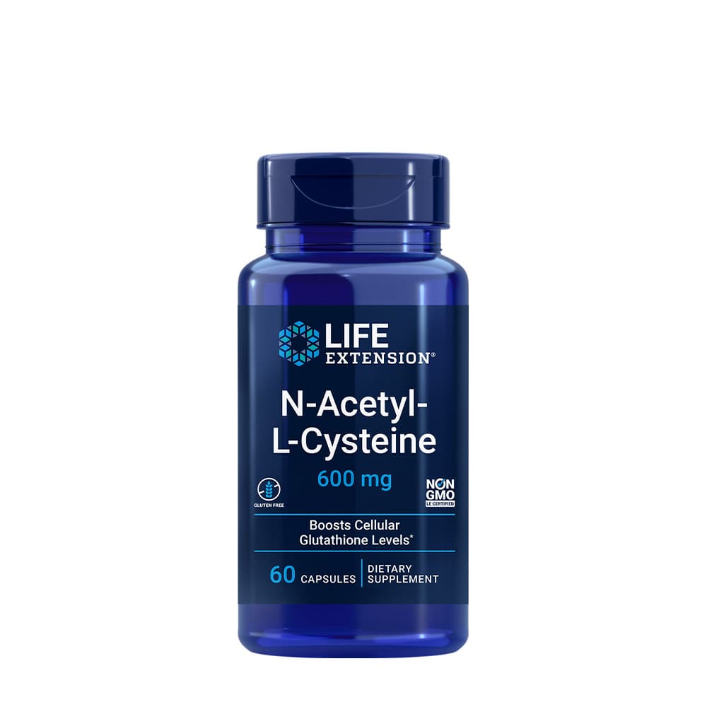 Life Extension N-Acetyl-L-Cysteine 600 mg - 60 kapslar