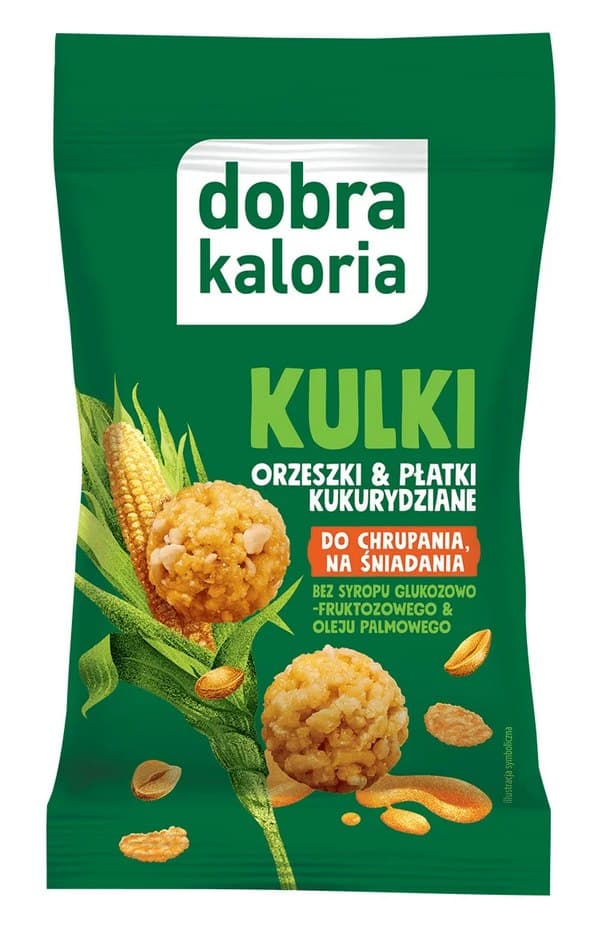 Dobra Kaloria - Peanut Balls & Corn Flakes – Dobra Kaloria packaging
