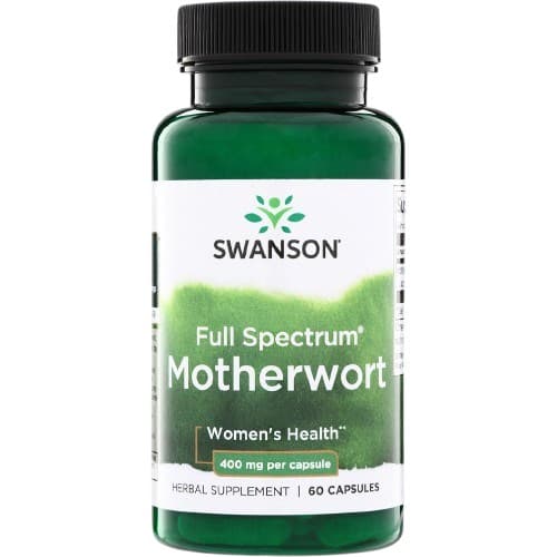 Swanson Full Spectrum Motherwort 400mg - 60 kapsler
