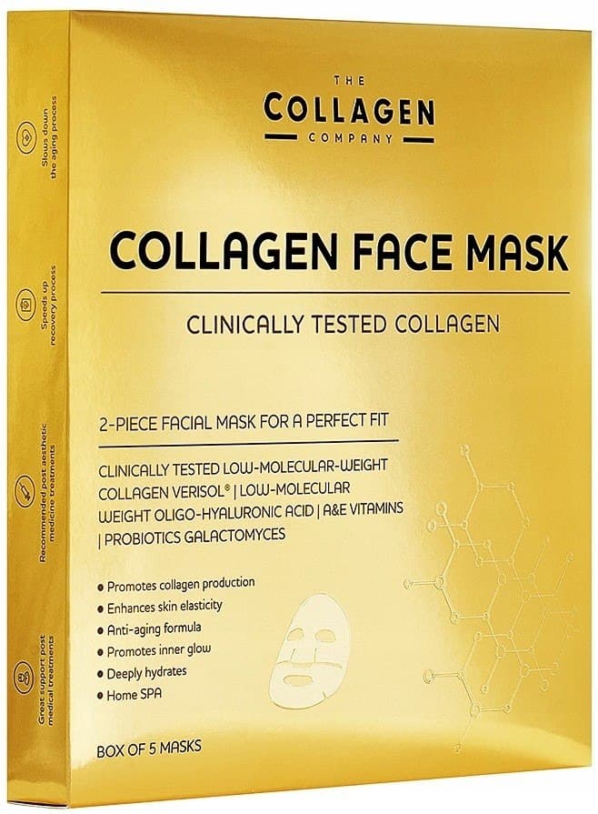 The Collagen Company Facial Collagen Masks 5 pcs