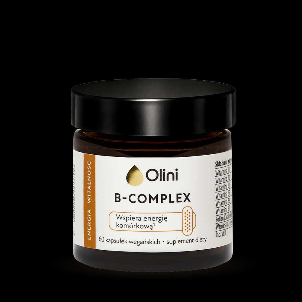 Olini B-Complex Vegan Capsules 60 – olini packaging