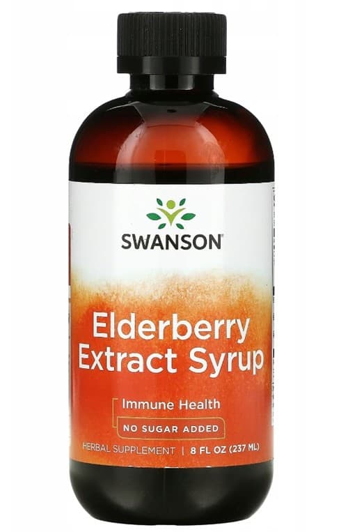 Swanson Elderberry Extract Syrup 237 ml