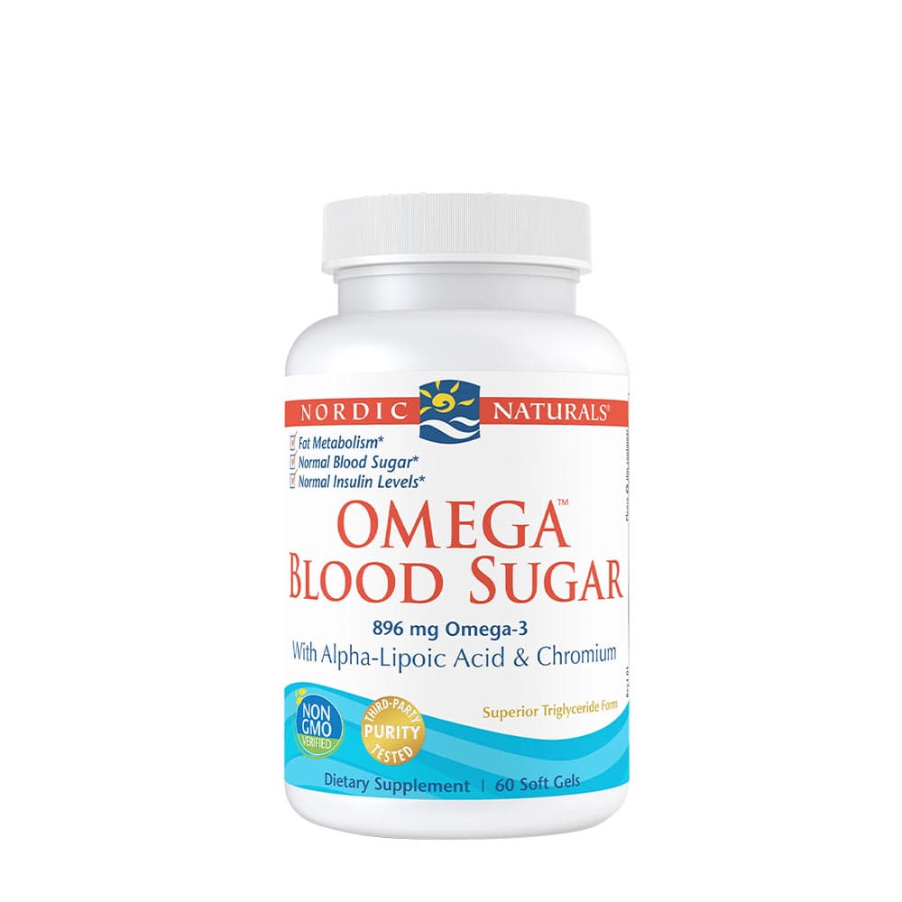 Nordic Naturals - Omega Blood Sugar, 896mg - 60 Gelé-kapsler – Nordic Naturals confezione
