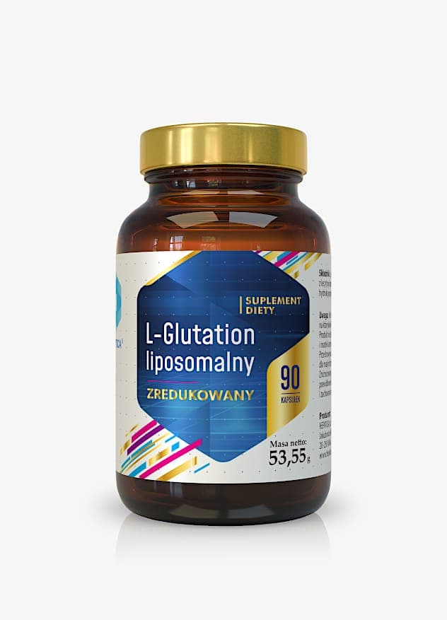 Hepatica - L-Glutation liposomalny – zredukowany - 90 caps – Hepatica emballage
