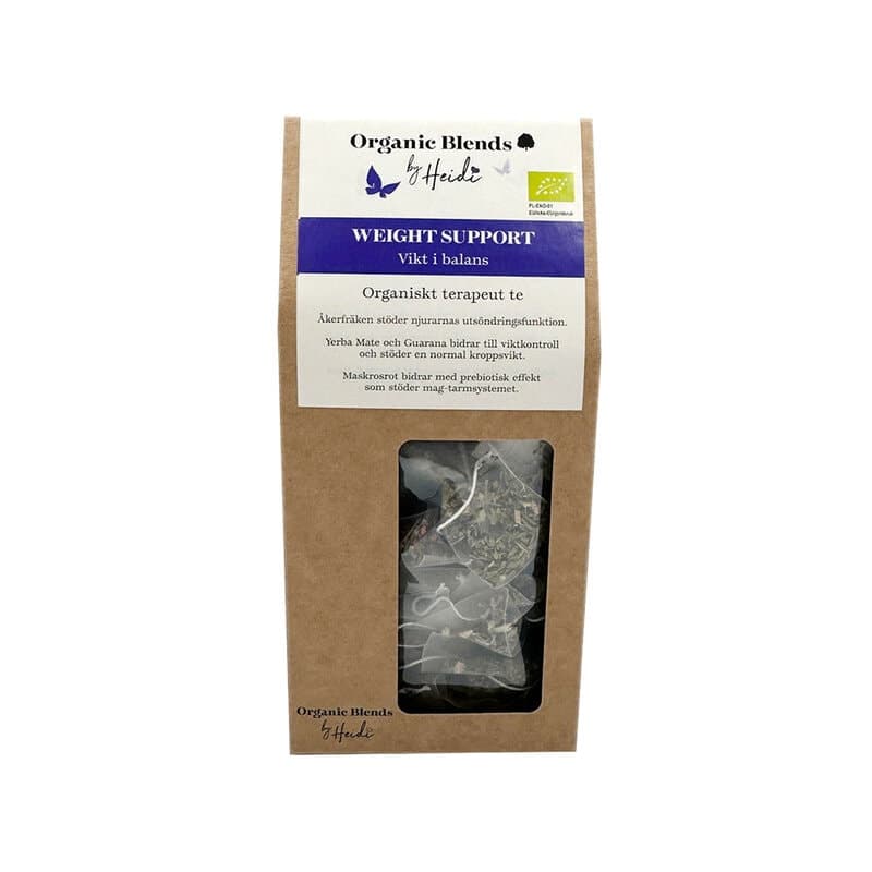 Organic Blends Weight Care | Organic Blends By Heidi – Organic Blends By Heidi förpackning