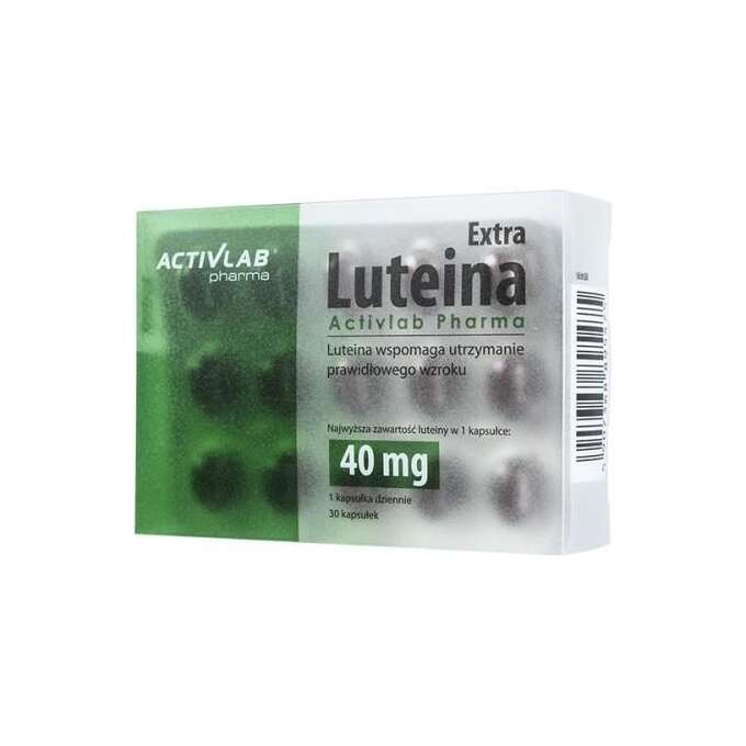 ActivLab Luteine Extra 30 capsules – Activlab packaging
