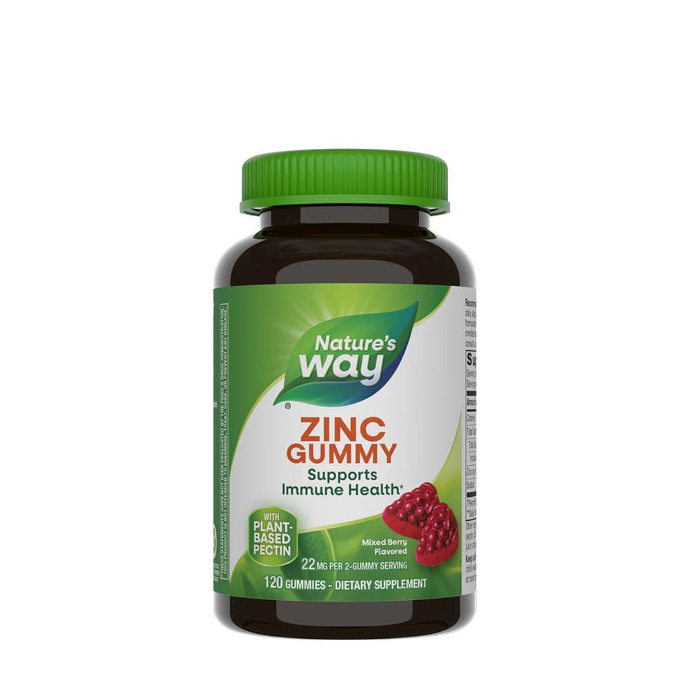 Nature's Way Gomme di Zinco – Frutti di Bosco Misti 120 Gummies – Nature's Way confezione