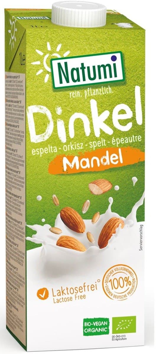 Natumi - Ekologisk Spelt-Mandel Dryck 1l