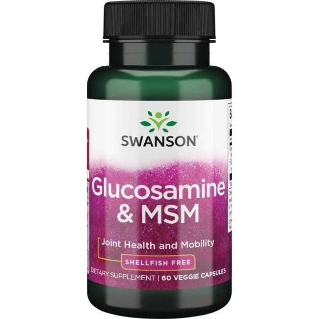 Swanson - Glucosamine & MSM 60 Kapseln