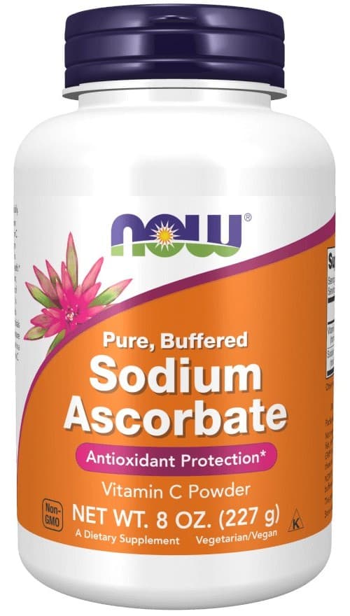 NOW Foods - Buffered Sodium Ascorbate 227g – NOW Foods empaque