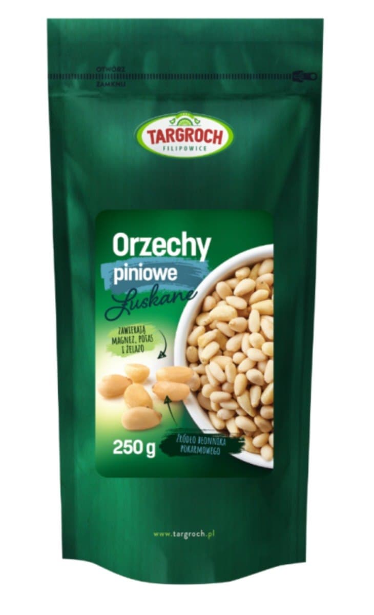 Targroch Pine Nuts 250 g – Targroch packaging