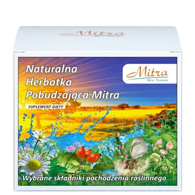 Mitra - Natural Stimulating Herbal Tea - 30 x 2g – Mitra Verpackung