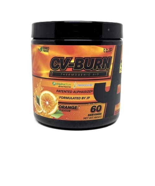 Trained By JP - Cv-Burn - Orange, 180g – Trained by JP packaging
