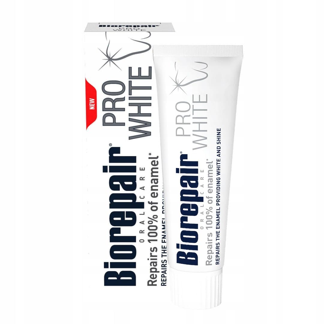 Biorepair Plus Pro White Pasta zum Zähnebleichen 75 ml