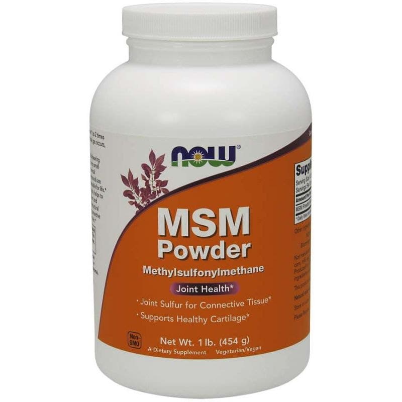 NOW Foods - MSM Pulver 100% Rein – NOW Foods Verpackung