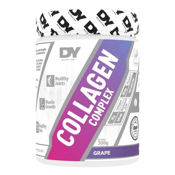 Dorian Yates Collagen Complex Grape 300g Pulver – Dorian Yates packaging