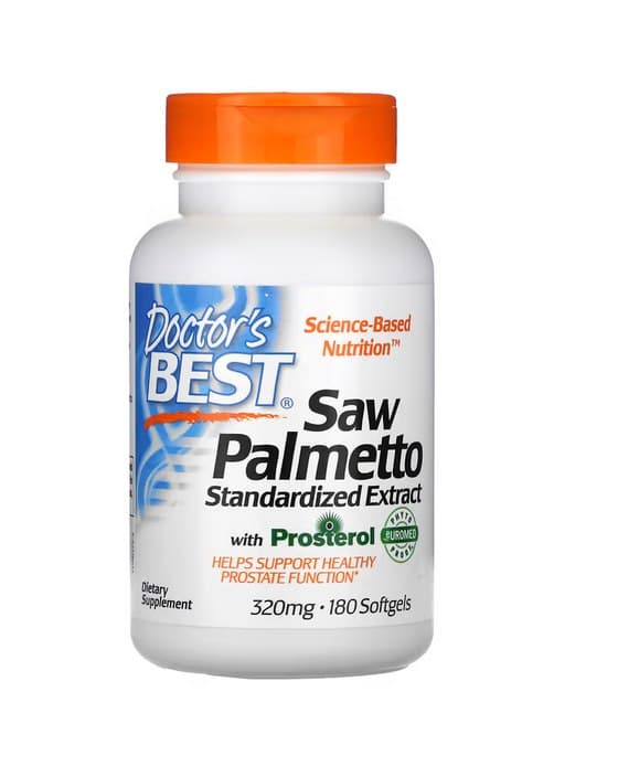 Doctor'S Best - Saw Palmetto Standardised Extract – Doctor's Best packaging