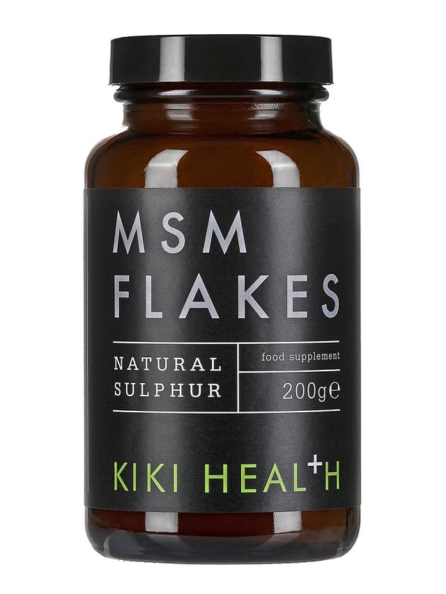 Kiki Health MSM Flakes Pulver 200g – Kiki Health opakowanie