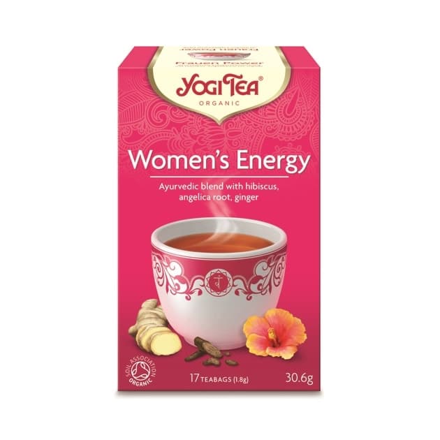 Te Women's Energy 17 Beutel – YOGI TEA Verpackung