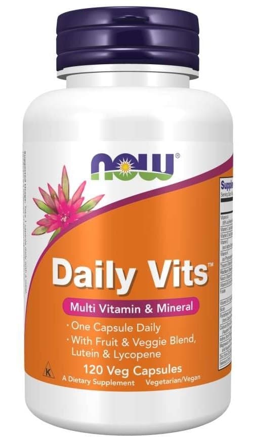 NOW Foods Daily Vits 120 kapslar