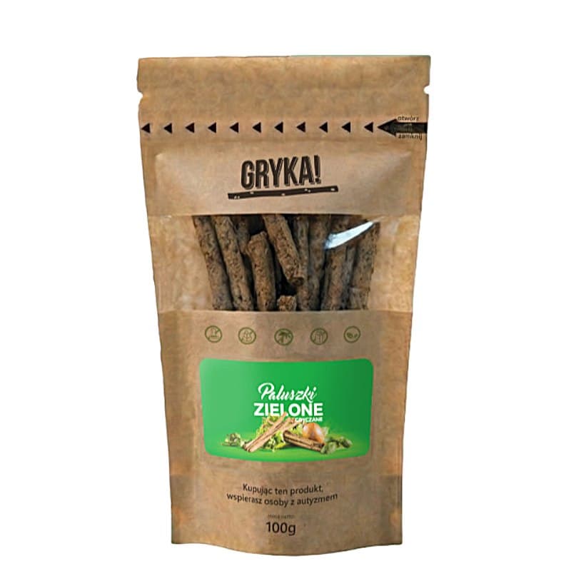 GRYKAI - GRYKA! Palitos de trigo-sarraceno com sabor a cebola