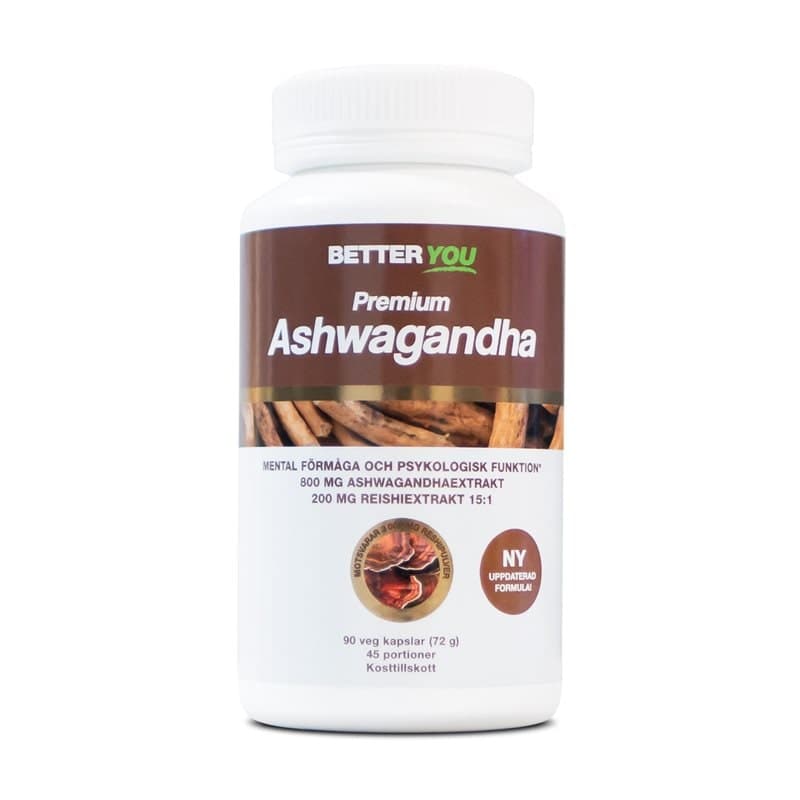 Premium Ashwagandha 90 kapslar | Better You