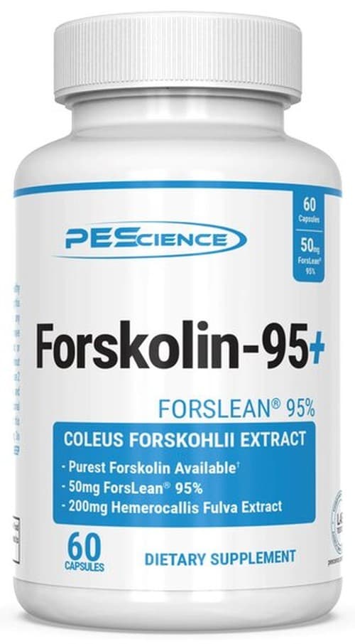 PEScience Forskolin-95+ 30 Days – 30 Vegetarian Capsules – PEScience packaging