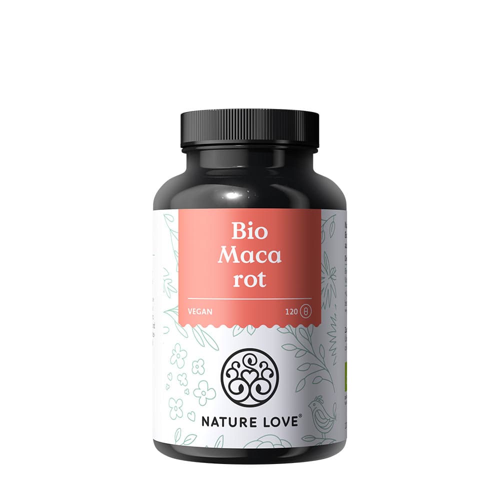 Nature Love - Organic Red Maca - 120 Capsules