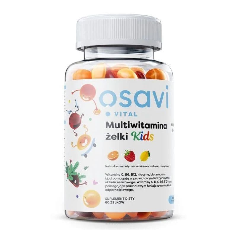 Osavi Multivitamin Kids - 60 Gummies – Osavi förpackning