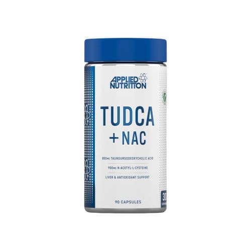 Applied Nutrition - Tudca + NAC - 90 cápsulas – Applied Nutrition embalagem