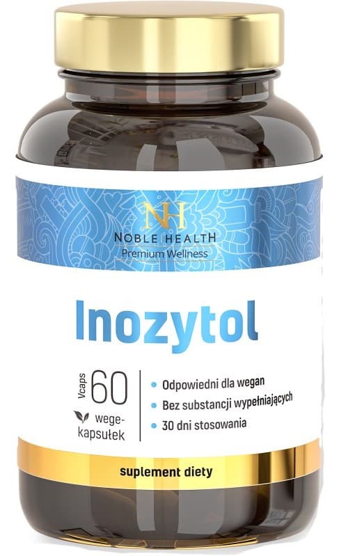 Noble Health Inozytol 60 Kapseln – Noble Health Verpackung