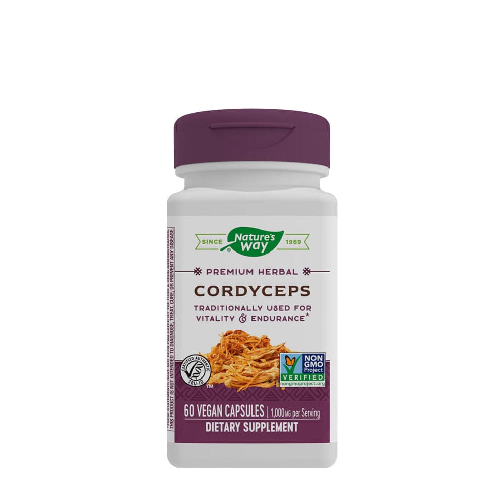Nature's Way - Cordyceps - 60 Vcaps – Nature's Way packaging