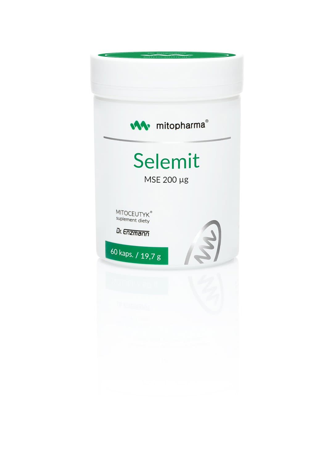 Mitopharma (Dr. Enzmann) - Selemit Mse 200Μg - 60 kapsułek – mitopharma opakowanie